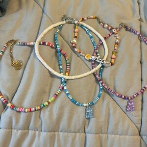 Assorted clay bead necklaces INCLUDES ALL